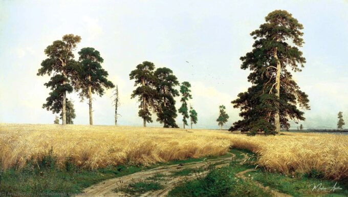 Un champ de seigle – Ivan Shishkin Ivan Shishkin 2