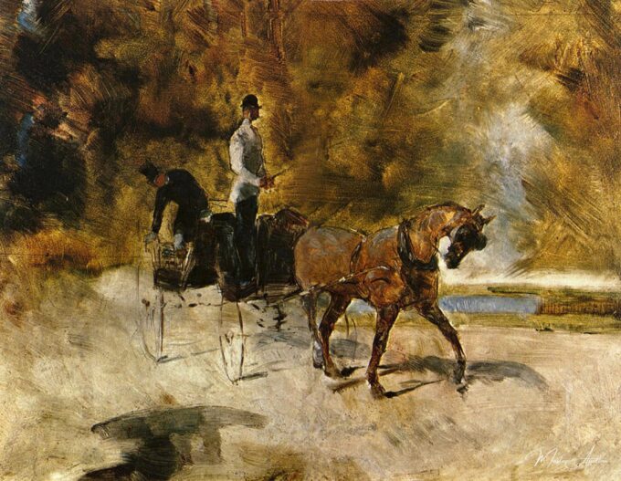 Un chariot à chiens – Toulouse Lautrec Henri de Toulouse-Lautrec 2