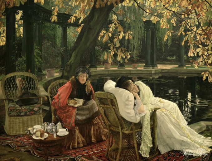 Un convalescent, 1876 – James Tissot James Tissot 2