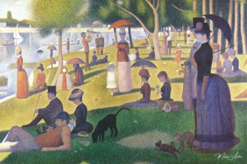 Un dimanche après-midi à l’île de la Grande Jatte – Georges Seurat Georges Seurat 2