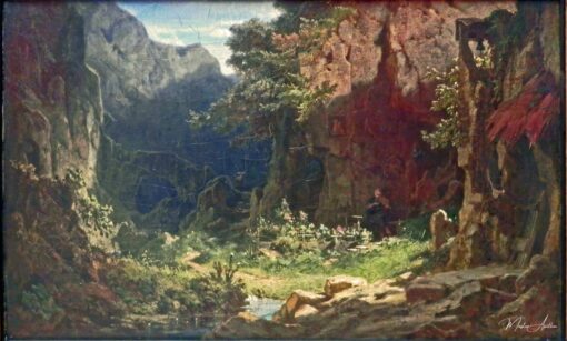 Un ermite, jouant du violon – Carl Spitzweg Carl Spitzweg