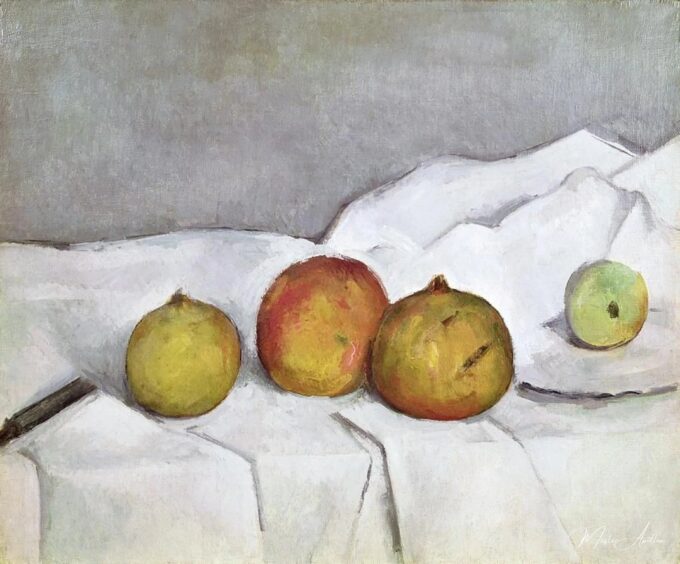 Un fruit sur un linge – Paul Cézanne Paul Cézanne 2