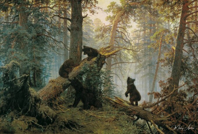 Un matin dans une forêt de pins – Ivan Shishkin Ivan Shishkin 2