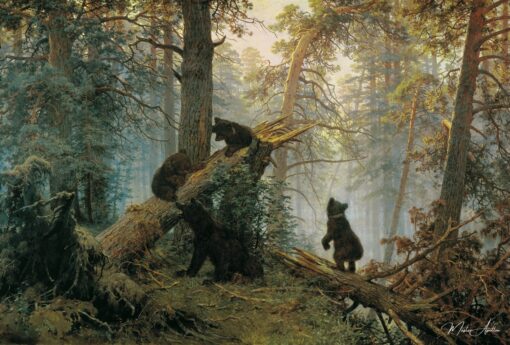 Un matin dans une forêt de pins – Ivan Shishkin Ivan Shishkin 2