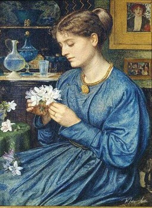 un portrait d’Agnes Macdonald peu avant son mariage à Wolverhampton – Edward Poynter Edward Poynter 2