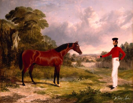 Un soldat avec une charge d’officier – John Frederick Herring Snr John Frederick Herring Sr