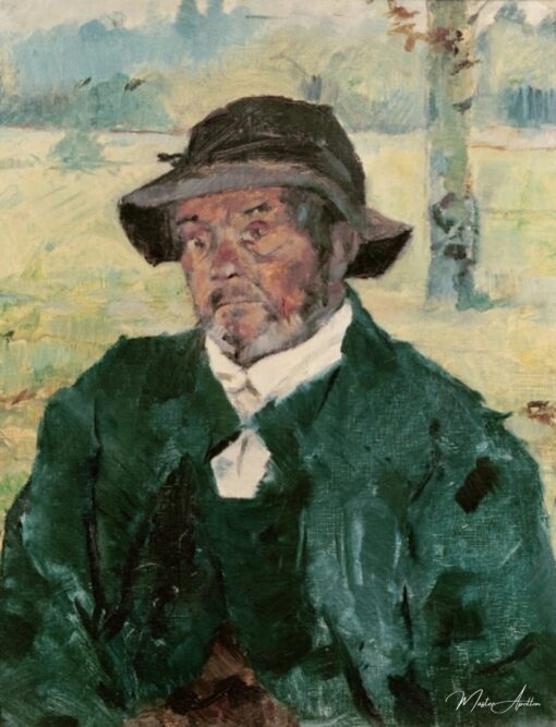 Un vieil homme, Celeyran – Toulouse Lautrec Henri de Toulouse-Lautrec