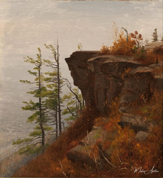 Une corniche dans les Catskills – Sanford Robinson Gifford Sanford Robinson Gifford 2