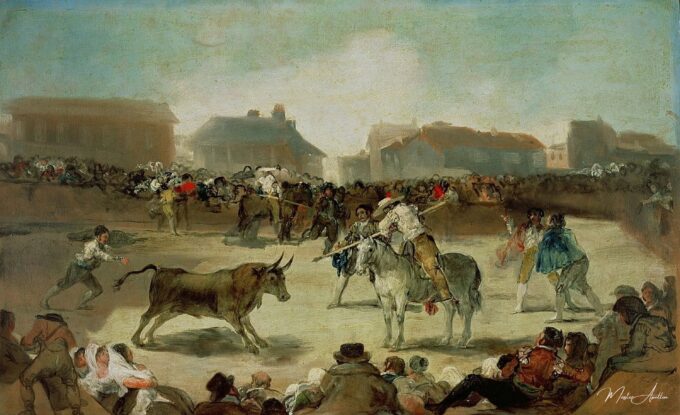 Une corrida de village – Francisco de Goya Francisco de Goya 2