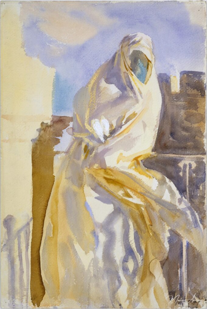 Une femme arabe – John Singer Sargent John Singer Sargent