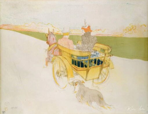 Une promenade à la campagne ou le piège anglais – Toulouse Lautrec Henri de Toulouse-Lautrec 2