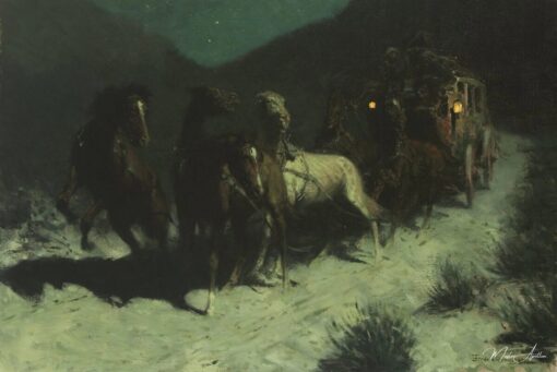 Une tache sur le vent – Frederic Remington Frederic Remington