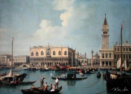 Une vue du Grand Canal – Giovanni Antonio Canal Giovanni Antonio Canal