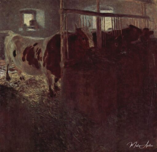 Vaches dans l’étable – Gustav Klimt Gustav Klimt 2