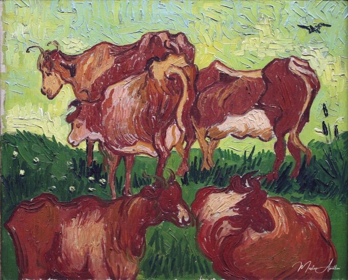 Vaches – Van Gogh Vincent Van Gogh 2