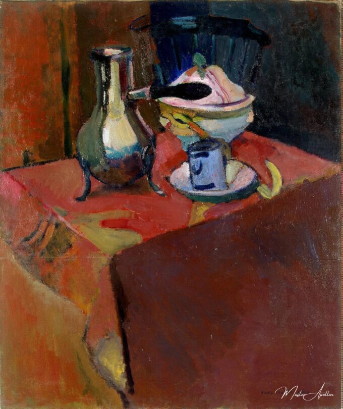 Vaisselle sur une table – Matisse Henri Matisse 2
