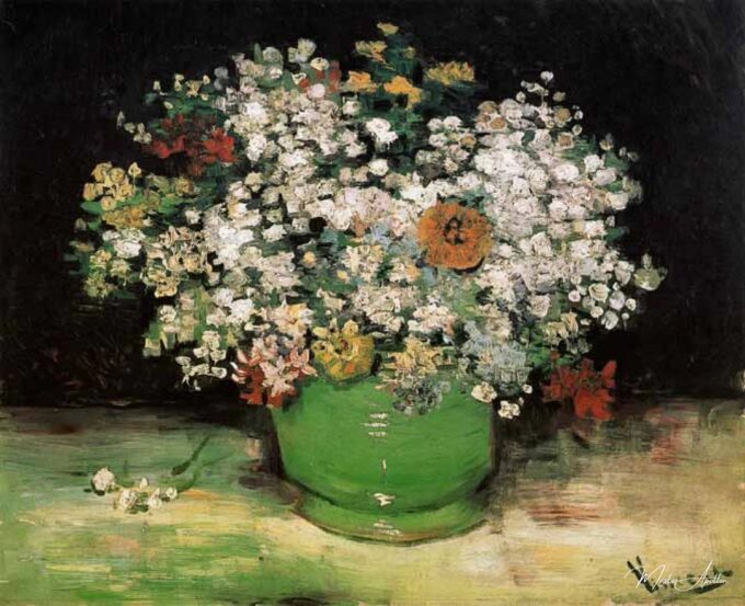 Vase avec des fleurs de champ – Van Gogh Vincent Van Gogh 2