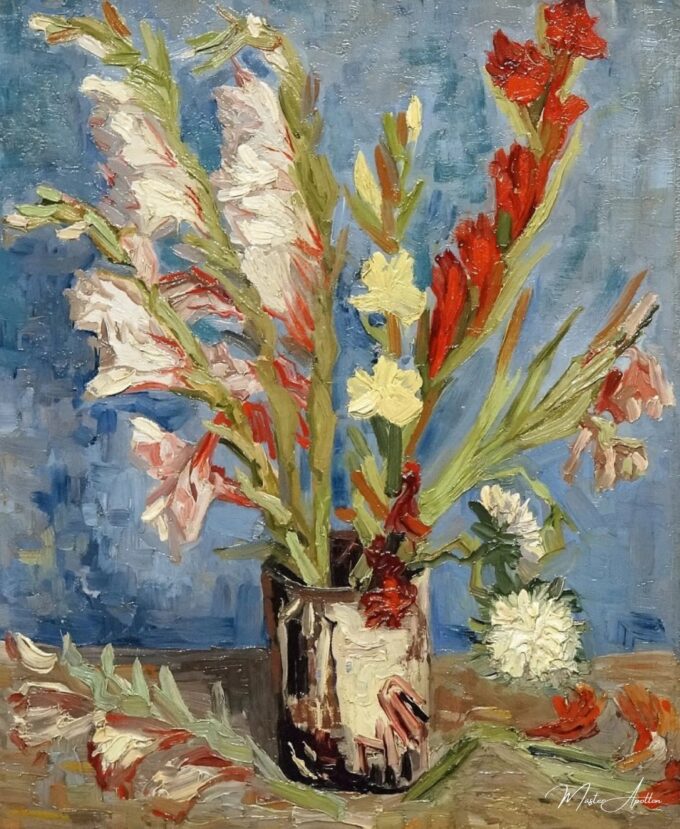 Vase avec glaïeuls – Van Gogh Vincent Van Gogh 2
