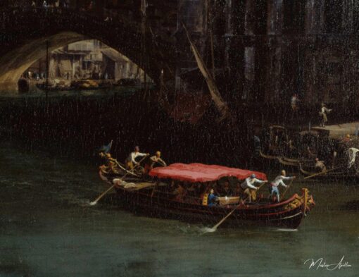 Venedice, Pont du Rialto – Giovanni Antonio Canal Giovanni Antonio Canal