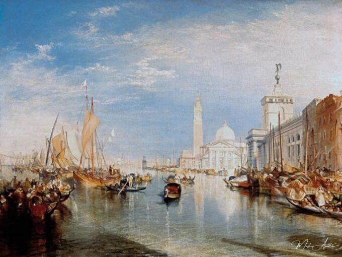 Venise Dogana et S.Giorgio Maggiore – William Turner William Turner 2