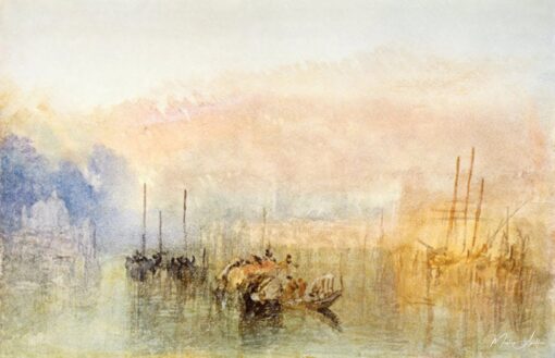 Venise entrée du Grand Canal – William Turner William Turner