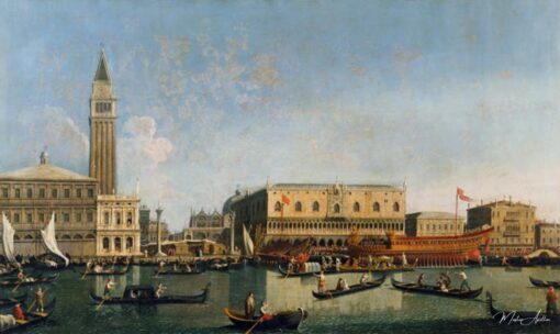 Venise / Palais des Doges / Peinture / C18 – Giovanni Antonio Canal Giovanni Antonio Canal