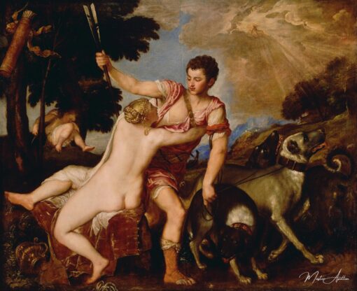 Vénus et Adonis – Titien Titien