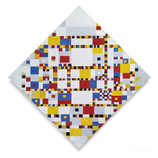 Victoire Boogie-Woogie – Mondrian Piet Mondrian