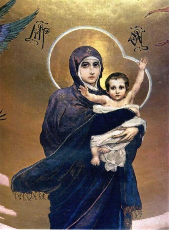 Vierge à l’Enfant – Viktor Vasnetsov Viktor Vasnetsov 2