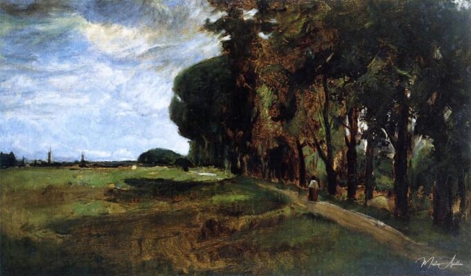 View near Polling – John Henry Twachtman John Henry Twachtman 2
