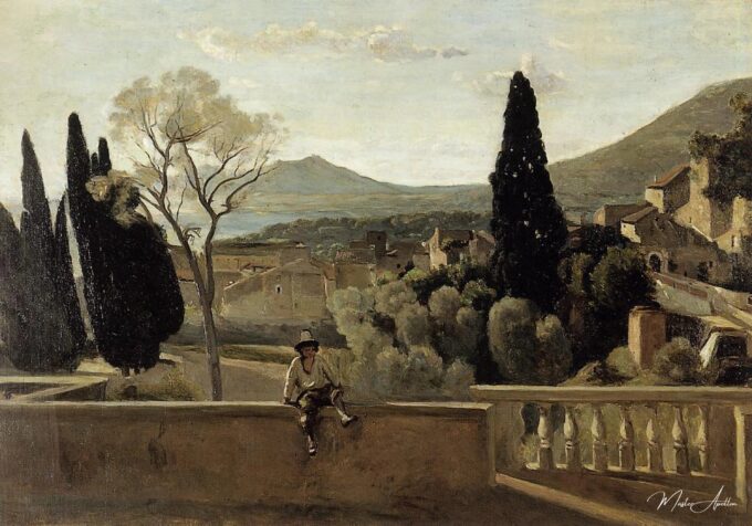 View of Tivoli (after Corot) – Berthe Morisot Berthe Morisot 2