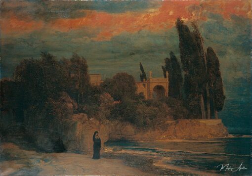 Villa au bord de la mer – Arnold Böcklin Arnold Böcklin