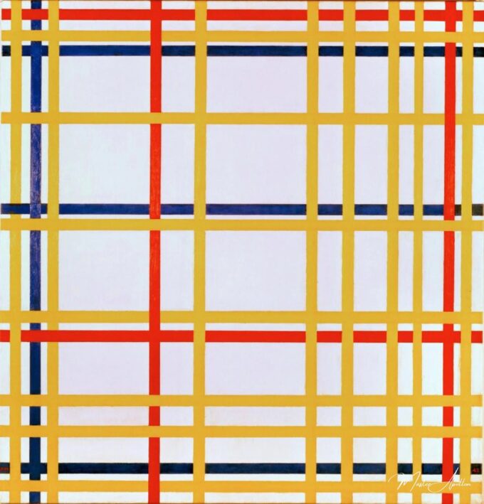 Ville de New York – Mondrian Piet Mondrian 2