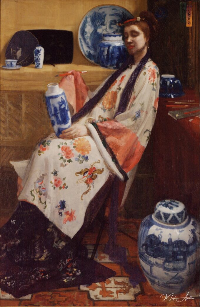 Violet et Rose : Le Lange Leizen des Six Marks – James Abbott McNeill Whistler James Abbott McNeill Whistler 2
