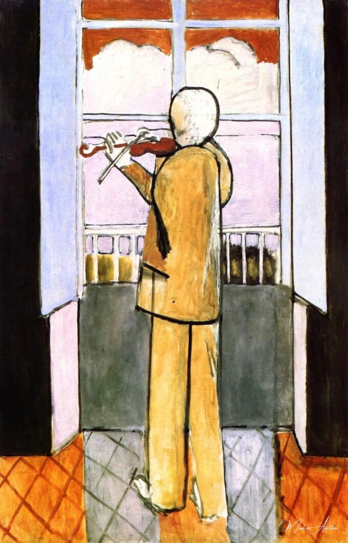 Violoniste à la fenêtre – Matisse Henri Matisse 2