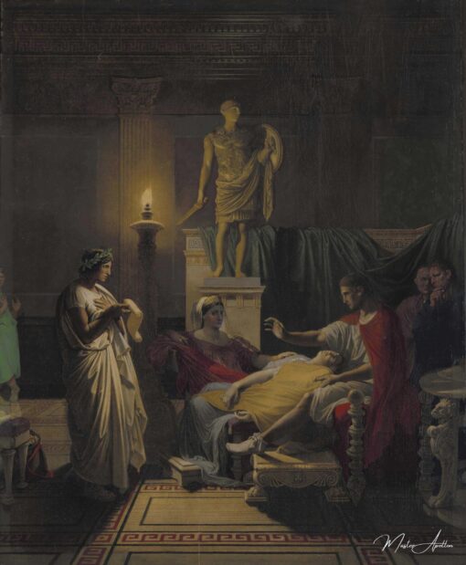 Virgile lisant l’Énéide – Jean-Auguste-Dominique Ingres Jean-Auguste-Dominique Ingres