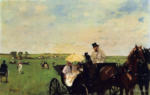 Voiture lors d’une course – Edgar Degas Edgar Degas 2