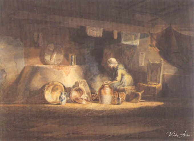 Vue à l’intérieur d’une cabane – William Turner William Turner 2
