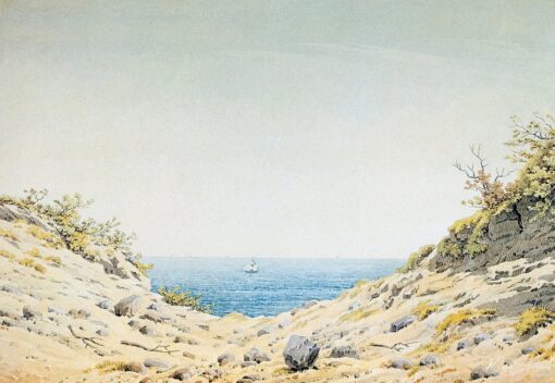 Vue à travers le remblai – Caspar David Friedrich Caspar David Friedrich