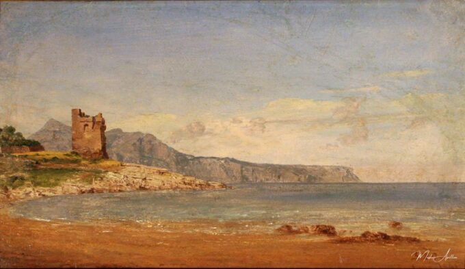 Vue de Capri – Jasper Francis Cropsey Jasper Francis Cropsey 2
