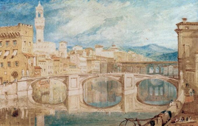 Vue de Florence depuis le Ponte – William Turner William Turner 2