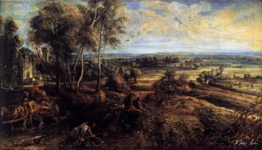 Vue de Het Steen au petit matin – Peter Paul Rubens Peter Paul Rubens 2
