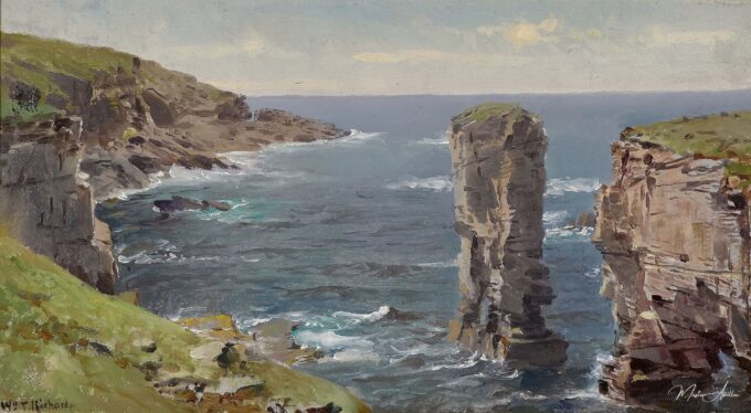 Vue de la côte britannique (côte des Cornouailles) – William Trost Richards William Trost Richards 2