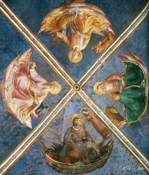 Vue de la voûte de la chapelle – Fra Angelico Fra Angelico 2