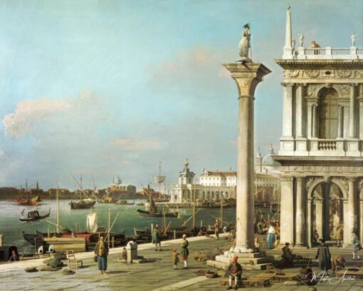 Vue de l’entrée du Grand Canal depuis la Piazzetta – Canal Giovanni Antonio Giovanni Antonio Canal 2