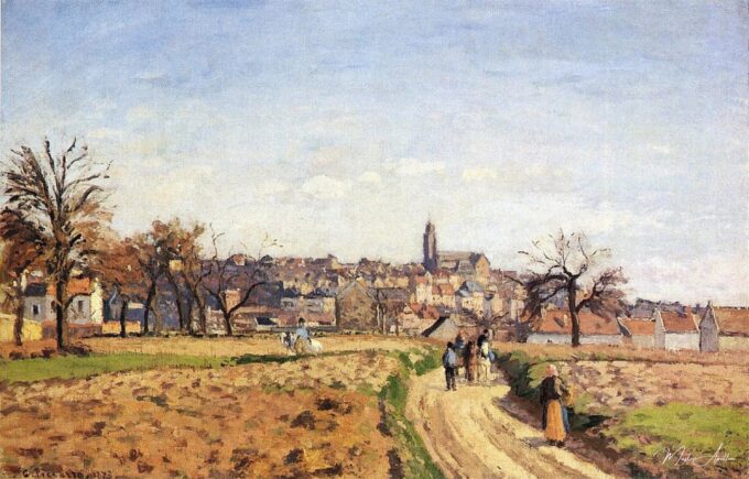 Vue de Pontoise – Edouard Manet Édouard Manet 2