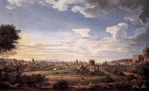 Vue de Rome depuis le mont Mario, au sud-est, 1749 – Giovanni Paolo Panini Giovanni Paolo Panini