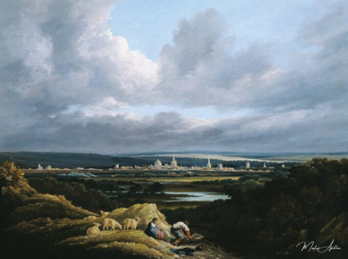 Vue d’Oxford à distance – William Turner William Turner 2