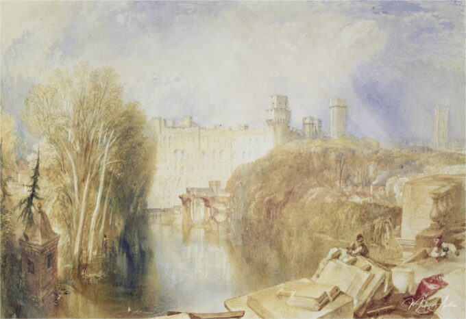 Vue du château de Warwick – William Turner William Turner 2