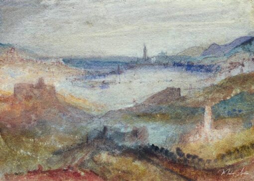 Vue étendue d’un lac – William Turner William Turner 2